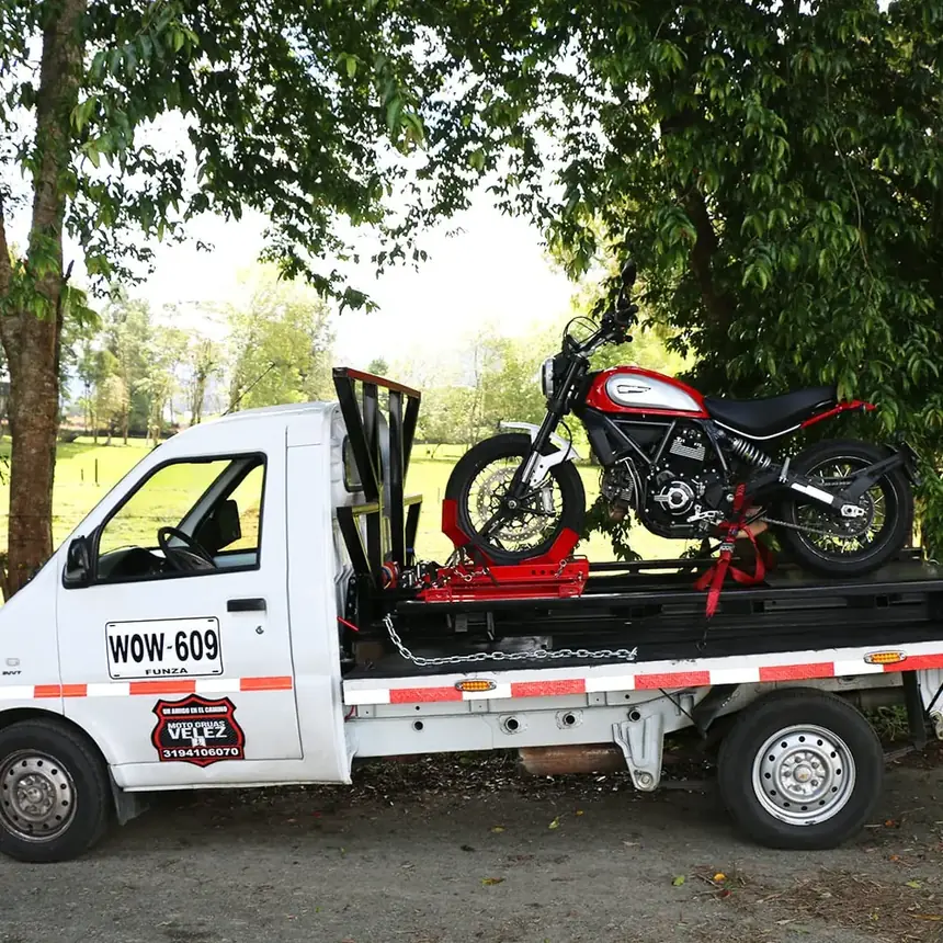 Traslado seguro de vehículo en Medellín